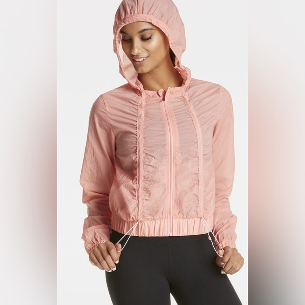 Fabletics Women’s Donovan Windbreaker in Blossom Size Large
